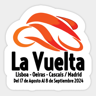 La Vuelta a Espana Bicycle Race Sticker